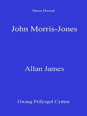 cover image of John Morris-Jones
